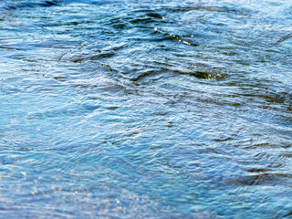 春の川　水の流れアップ101