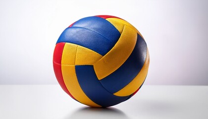 Fototapeta premium volleyball on white background