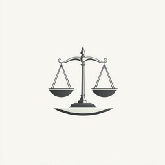 Legal Scales Symbol for Justice and Law