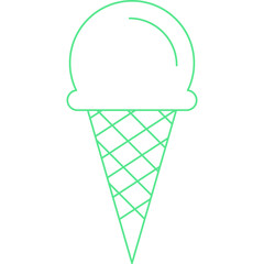 Ice Creamicon single vector illustration