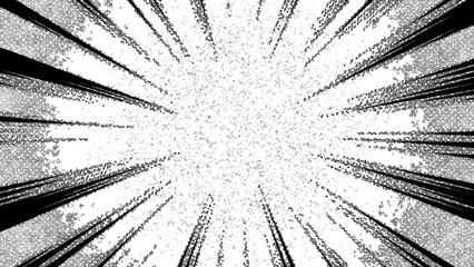 grunge sunburst background