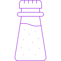 Peppericon single vector illustration