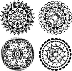 Set Mandala Design