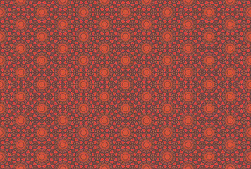 Seamless Digital Perspective Geometric Shape Interior Symmetric Decoration Art Texture Design Graphic Fabric Textile Endless Tile Wallpaper Cloth Background Template Luxury Fashion Visual Pattern.