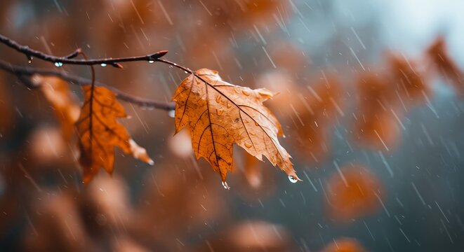 Autumn's Tears AI Generated