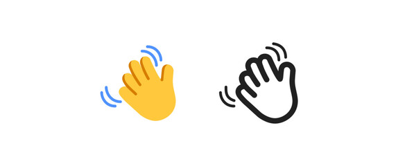 Waving Hand Emoji
