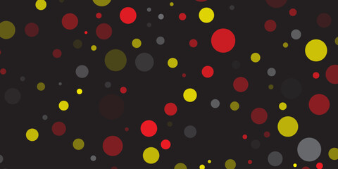 Abstract Colorful Circles Pattern Background Design Texture