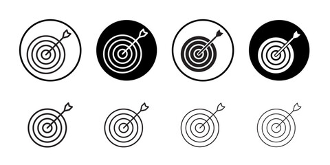 Target icon Black and white logo