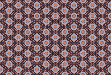 Seamless Digital Perspective Geometric Shape Interior Symmetric Decoration Art Texture Design Graphic Fabric Textile Endless Tile Wallpaper Cloth Background Template Luxury Fashion Visual Pattern.