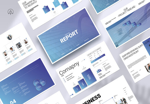 Annual Report Presentation Template