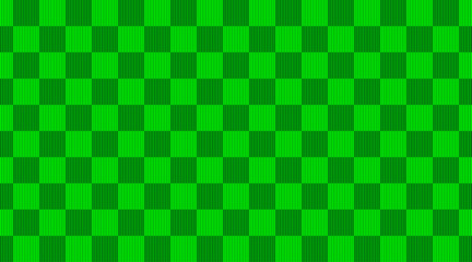 Pattern background with two colour combination square box | Texture background | Line angular vector geometric shape for fabric, garments, poster, decoration, wall mate with green colour 