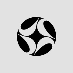 abstract vector logo