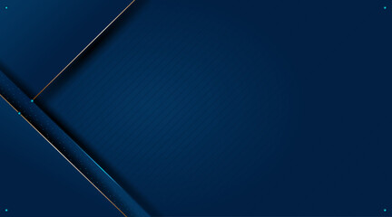 Presentation background with gradient shape | Creative design with line, light pattern for corporate, banner greeting, decoration, brochure, template | Abstract modern design with blue-golden colour