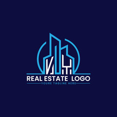 VY Real Estate and Construction Logo Design