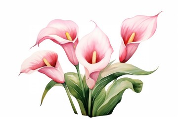 Fototapeta premium Flower petal plant lily.