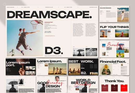 Professional Design with Colorful Accent and Clean Layout