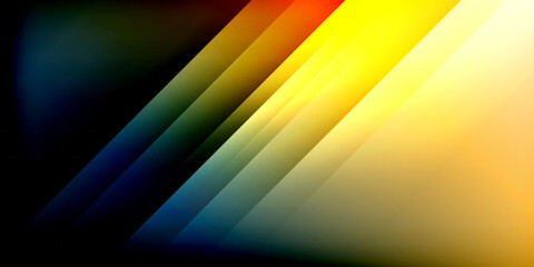 Diagonal stripes, vibrant colors, gradient, dark to light transition, modern design, abstract background, smooth blending, warm cool tones, dynamic composition.
