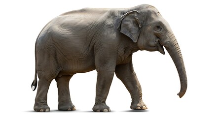 Naklejka premium Gentle Giant: A Photographic Study AI Generated