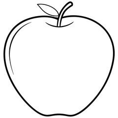 Apple art vector