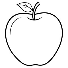 Apple art vector