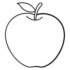 Apple art vector