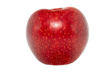 Close-up of an Envy apple, isolated on white background