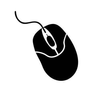 recommend clip art: computer mouse icon, computer mouse line art - simple line art of computer mouse, perfect for computer mouse logos and icons