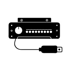 docking station icon, docking station line art - simple line art of docking station, perfect for docking station logos and icons