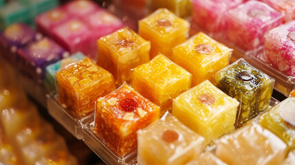 Delicately Packaged and Stackable Taiwanese Pineapple Cakes in Bright Colors