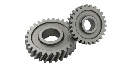 Isolated Interlocking Gears for Mechanical Process and Technology