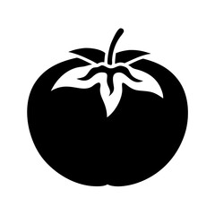 tomato icon, tomato line art - simple line art of tomato, perfect for tomato logos and icons