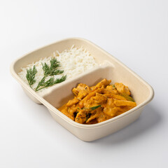 Chicken Curry with Rice Ready to Eat