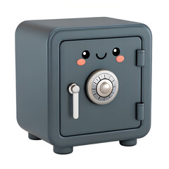Cheerful Security Safe with Cute Design: Protecting Your Valuables in a Fun Way