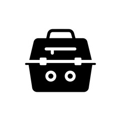 Simple Carrier Bag with Pet Eyes Peeking Out