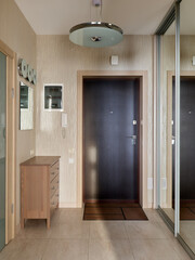 interior design. interior photography of an apartment for rent. One-room apartment with a simple and cozy design. High quality photo