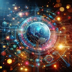 Obraz premium Advancing AI and IoT Integration: Revolutionizing Smart Technologies for Future Innovation 