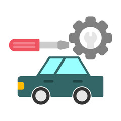 Naklejka premium Car Repair Icon