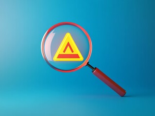 Using a Magnifying Glass on a Computer Keyboard for Market Research and Busine