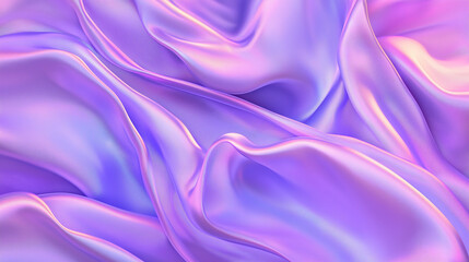 background Abstract vibrant flowing fabric folds purple colour