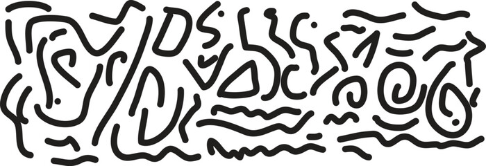 Memphis Geometric Seamless Pattern. Retro 80s Style Abstract Background. Vector illustration.