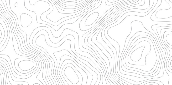 Abstract Topography Line Map with Hand-Drawn Style and Vintage Outdoor Aesthetic, Ideal for Rustic Travel Posters, Hiking-Themed Prints, and Retro Geography Illustrations