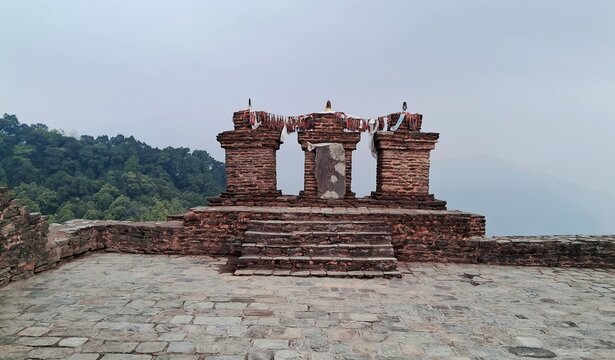 Rabdentse Palace Ruins, Pelling, Sikkim, India