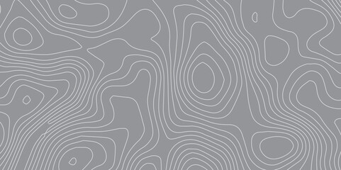 Abstract Topographic Map Pattern with Vintage Outdoors Style Featuring Classic Topography Line Details for Use in Nature-Themed Graphics, Camping Designs, and Retro Cartography Projects