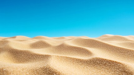 Warm sand to sky blue gradient beach inspired background soft natural flow for travel or summer themes 