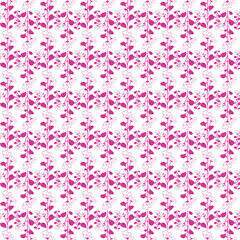 Minimalist Branches Seamless Vector Pattern Design