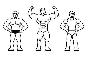 Powerlifter FX10 Line Art Visualizing Ultimate Strength Training Solution