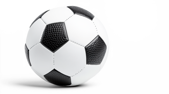 Soccer Ball on Transparent Background