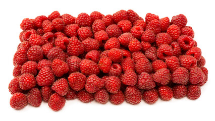 Tasty fresh raspberry as a background.