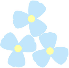 blue flower  