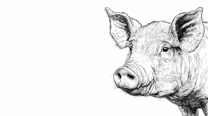 Fototapeta premium animals sketch drawing illustration